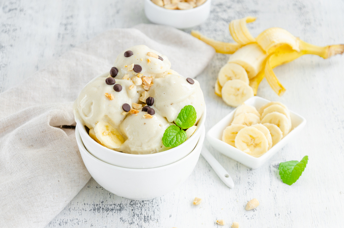 Gelato alla banana fatto in casa