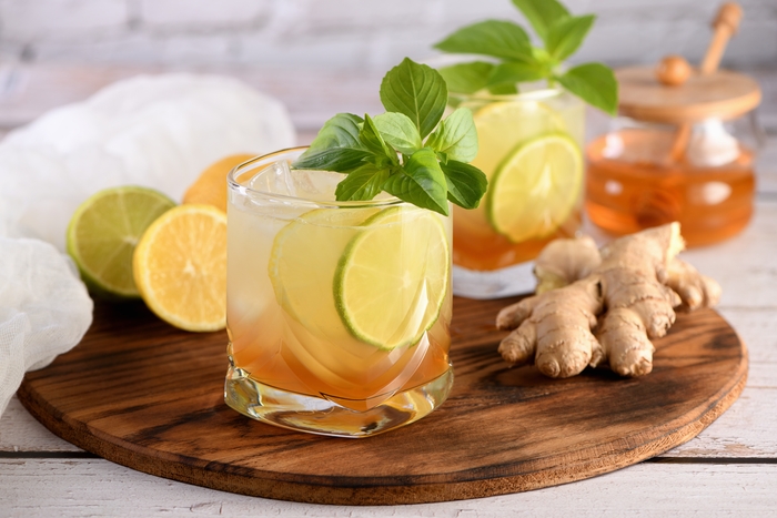 Cocktail con lo zenzero
