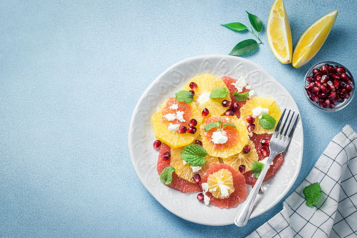 Antipasto con melagrana